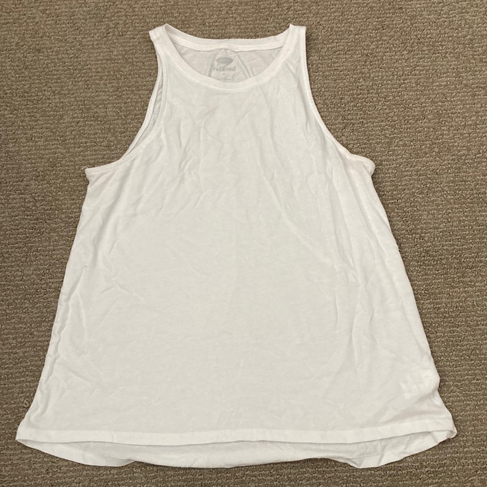 Old navy relaxed white tank.